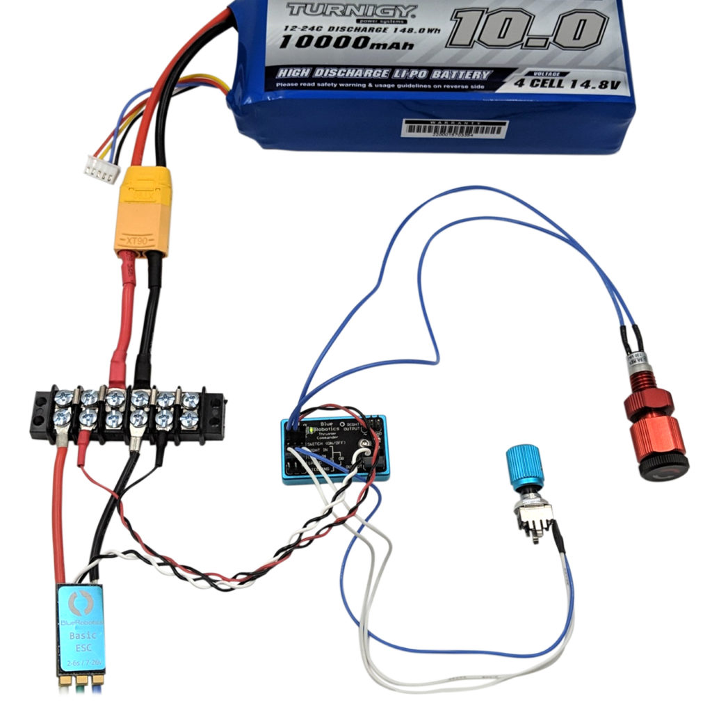 All of the components used in this guide.